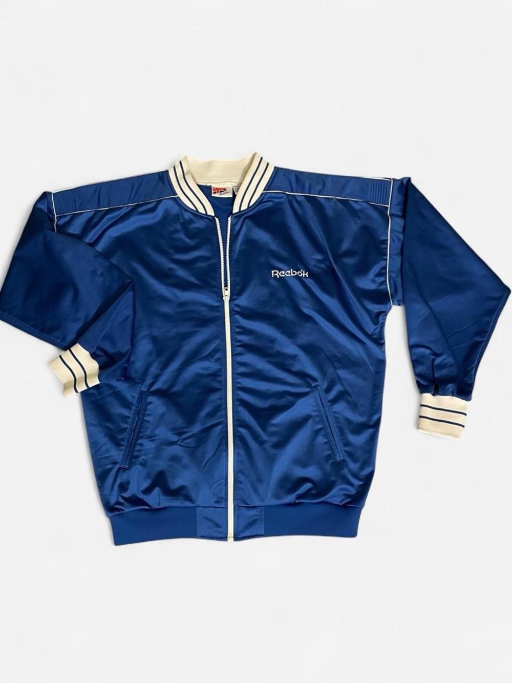 Reebok Men’s Blue Track Jacket with
